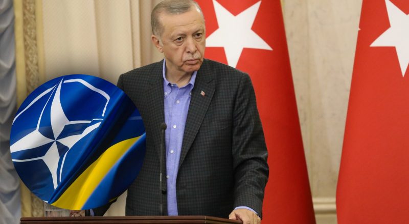 Окончание войны миром поспособствует вступлению Украины в НАТО - Эрдоган