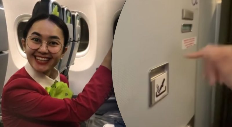 Зачем в самолетах пепельницы, если на борту нельзя курить - стюардесса ответила