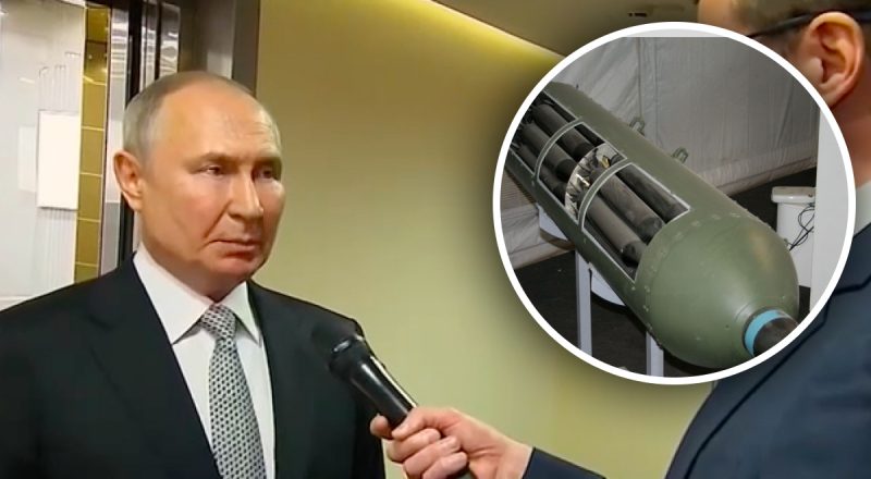 "Мы не применяли кассетные боеприпасы": Путин опозорился заявлением и угрожает Украине