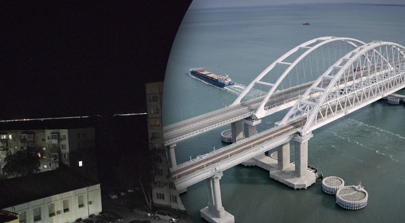На Кримському мосту пролунали вибухи, впав проліт: що відомо