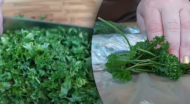 Як тільки з городу: як заморожувати петрушку на зиму