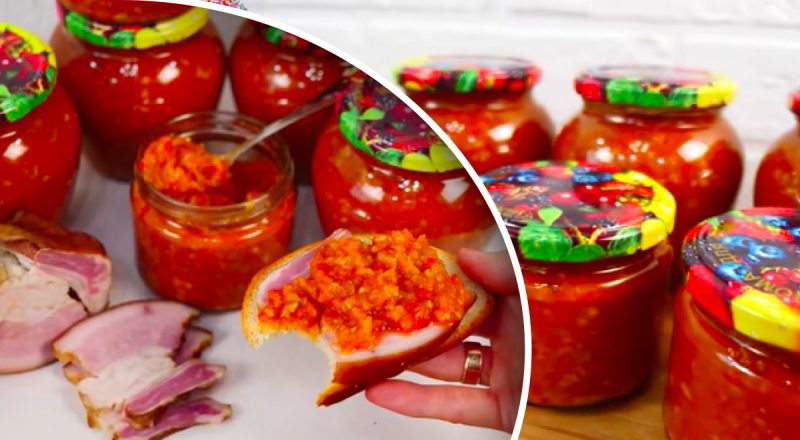 Ее уплетают банками: рецепт невероятно вкусной закуски - аджика на зиму