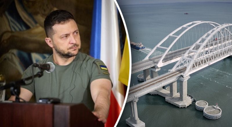 Кримський міст має бути нейтралізований - Зеленський