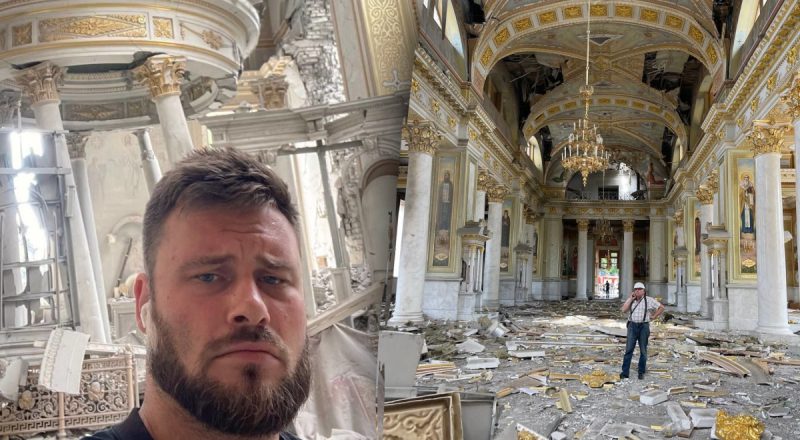 Все в обломках: известный ведущий оказался в эпицентре удара по Одессе