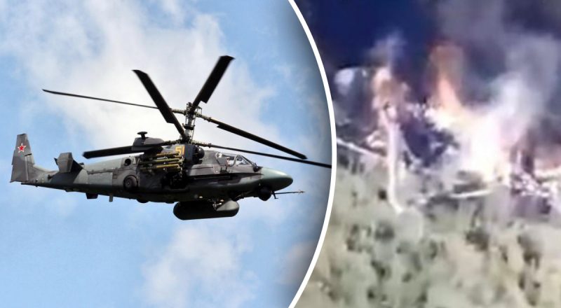 "Аллигатор" долетался: морпехи ВСУ уничтожили российский вертолет Ка-52