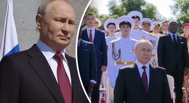 Унылый Путин появился на публике после атаки дронов на Москву
