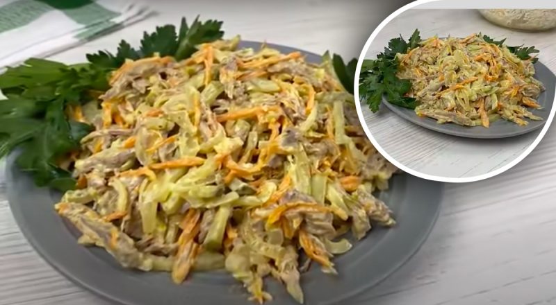 Салат Дружба из 90-х: рецепт, который обожали все в СССР