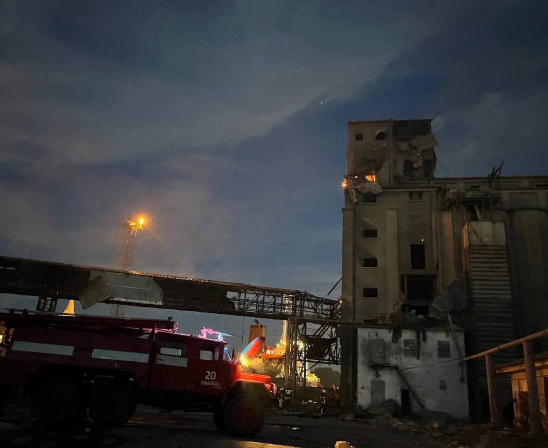 Атака дронів на Одеську область 2 серпня Атака дронів на Одеську область 2 серпня