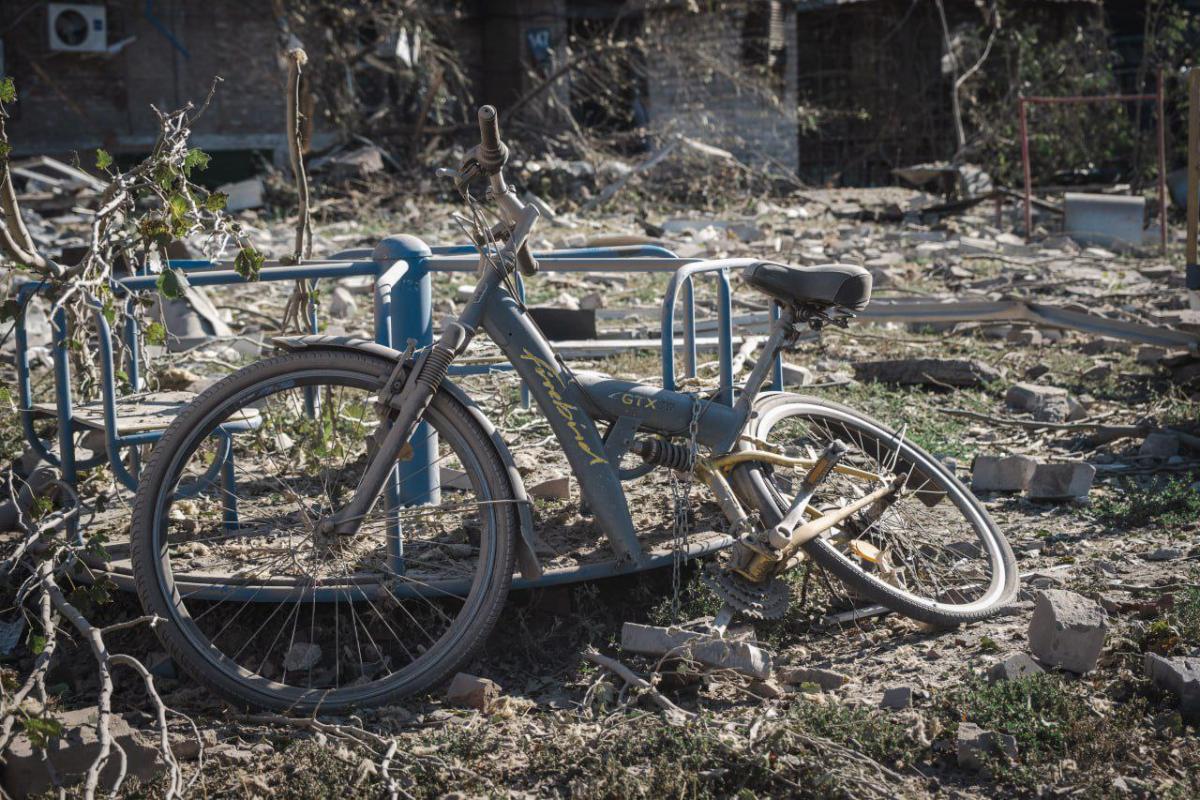 Наслідки ракетного удару по Покровську Наслідки ракетного удару по Покровську