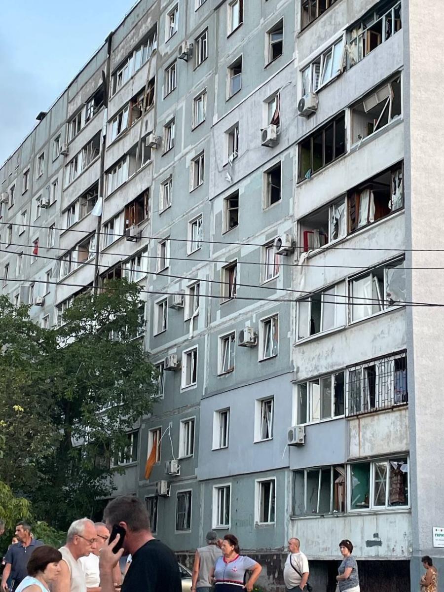 Удар РФ по Запоріжжю 9 серпня Удар РФ по Запоріжжю 9 серпня