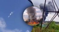 У небі було чутно 2 вибухи: літак Пригожина збила російська ППО