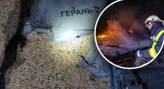 Ночная атака дронов по Харькову: РФ ударила по общежитию, вспыхнул пожар