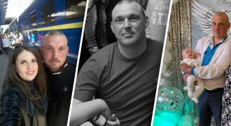 "Ты так рано ушел от нас": во время атаки на Староконстантинов погиб отец двух деток