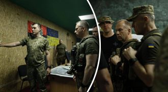 Сырский приехал на Купянское направление, где россияне постоянно наступают