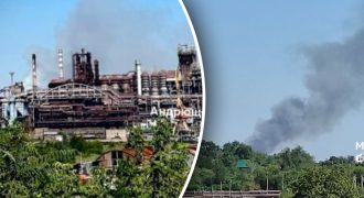 "Казармы уже нет": в Мариуполе партизаны сожгли базу оккупантов