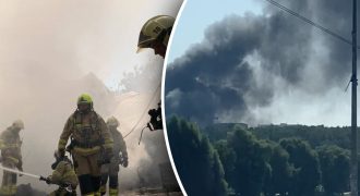 Появились подробности вчерашних взрывов под Киевом с детонацией