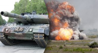 Первые 10 танков Leopard 1 от Дании прибыли в Украину