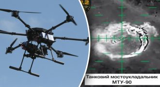 Украинские воины под Бахмутом одним дроном уничтожили технику оккупантов на $5 млн