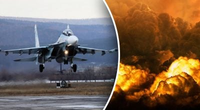 Российский самолет Су-30 СМ, взрыв Российский самолет Су-30 СМ, взрыв