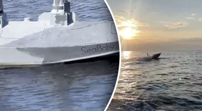 'На ворогів чекають нові сюрпризи': морські дрони 'Sea Baby' оснастили 'Градами' – ЗМІ 'На ворогів чекають нові сюрпризи': морські дрони 'Sea Baby' оснастили 'Градами' – ЗМІ