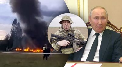 падіння літака Пригожина, Євген Пригожин, Володимир Путін падіння літака Пригожина, Євген Пригожин, Володимир Путін