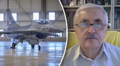 Винищувач F-16, Валерій Романенко Винищувач F-16, Валерій Романенко
