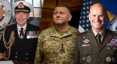 Валерий Залужный, Тони Радакин, Кристофер Каволи Валерий Залужный, Тони Радакин, Кристофер Каволи