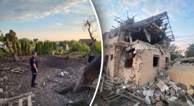 На Київщині уламки російської ракети пошкодили 10 будинків: є постраждалі На Київщині уламки російської ракети пошкодили 10 будинків: є постраждалі