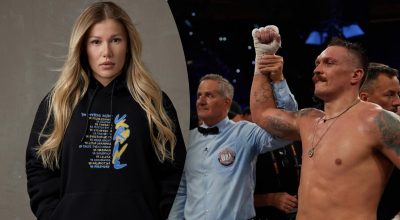 'До мурашек': Алена Омаргалиева поразила всех исполнением гимна Украины перед боем Усика 'До мурашек': Алена Омаргалиева поразила всех исполнением гимна Украины перед боем Усика