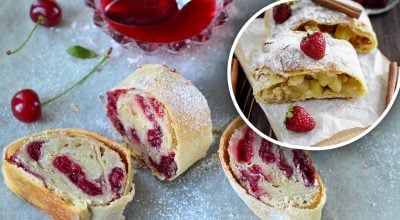 Невероятно вкусный сладкий рулет из лаваша рецепт  