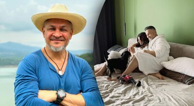 Ектор Хіменес-Браво з коханою Ектор Хіменес-Браво з коханою