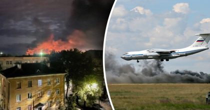 ГУР – о мощном ударе БПЛА по России: полностью уничтожены четыре Ил-76
