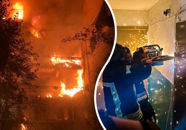 Вночі окупанти вдарили по житловій багатоповерхівці у Херсоні: є загиблі та поранені