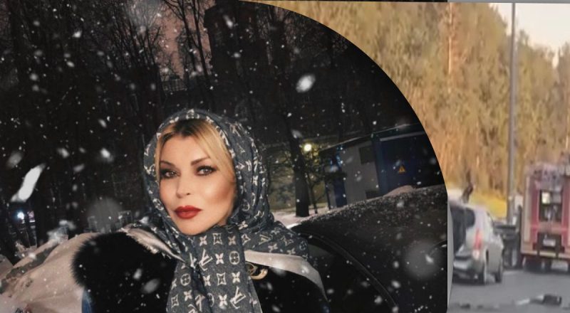 В сеть слили первые фото Лады Дэнс после ДТП