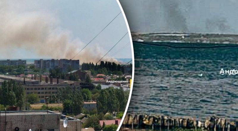 У Бердянську пролунав потужний вибух в району порту: почалася велика пожежа