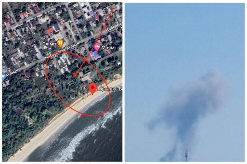 Десятки оккупантов взлетели на воздух: под Мариуполем прилет по базе военных РФ