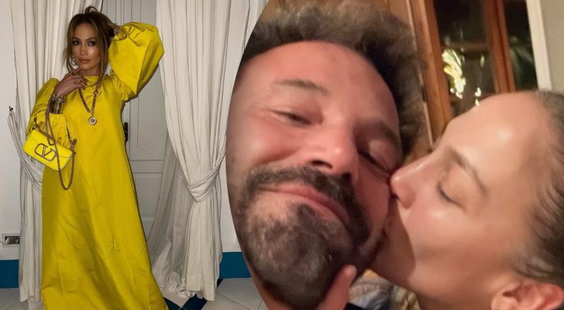 "Жирные" фото: Дженнифер Лопес с мужем "подловили" на парковке за "запрещенкой"