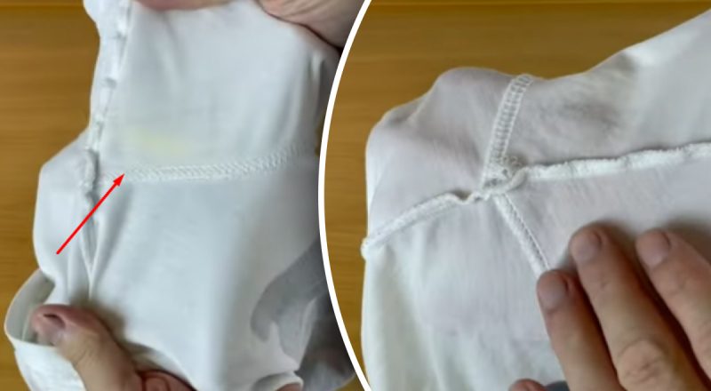 Як відіпрати старі жовті плями від поту: зникнуть на очах