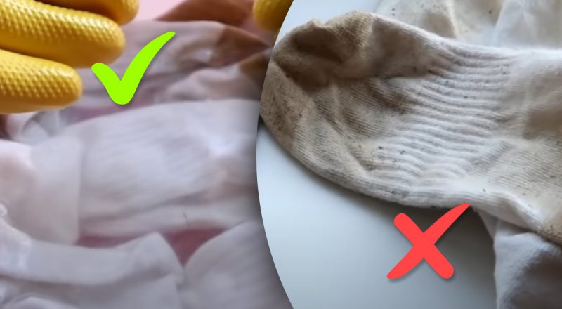 Чим відіпрати білі шкарпетки: 3 способи, які точно допоможуть