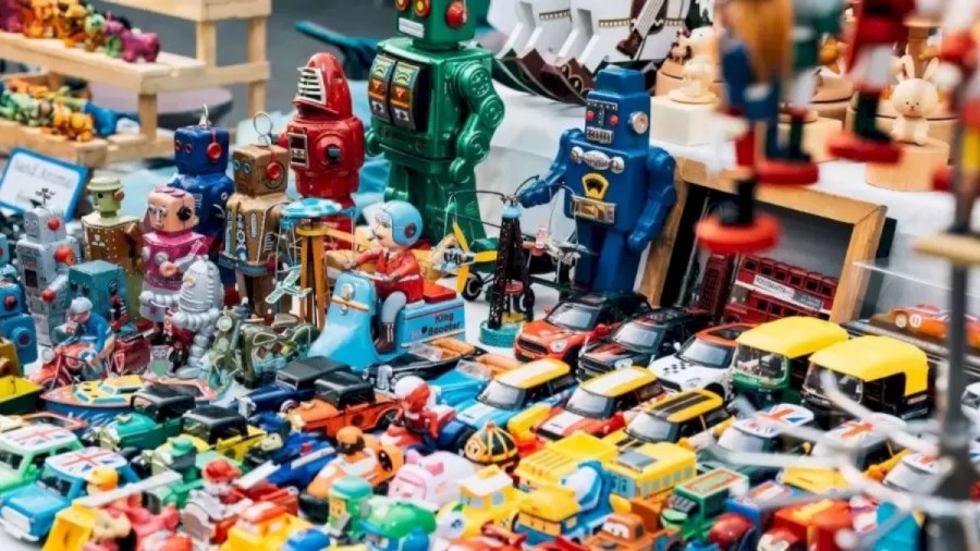 Игрушки, оптическая иллюзия Игрушки, оптическая иллюзия