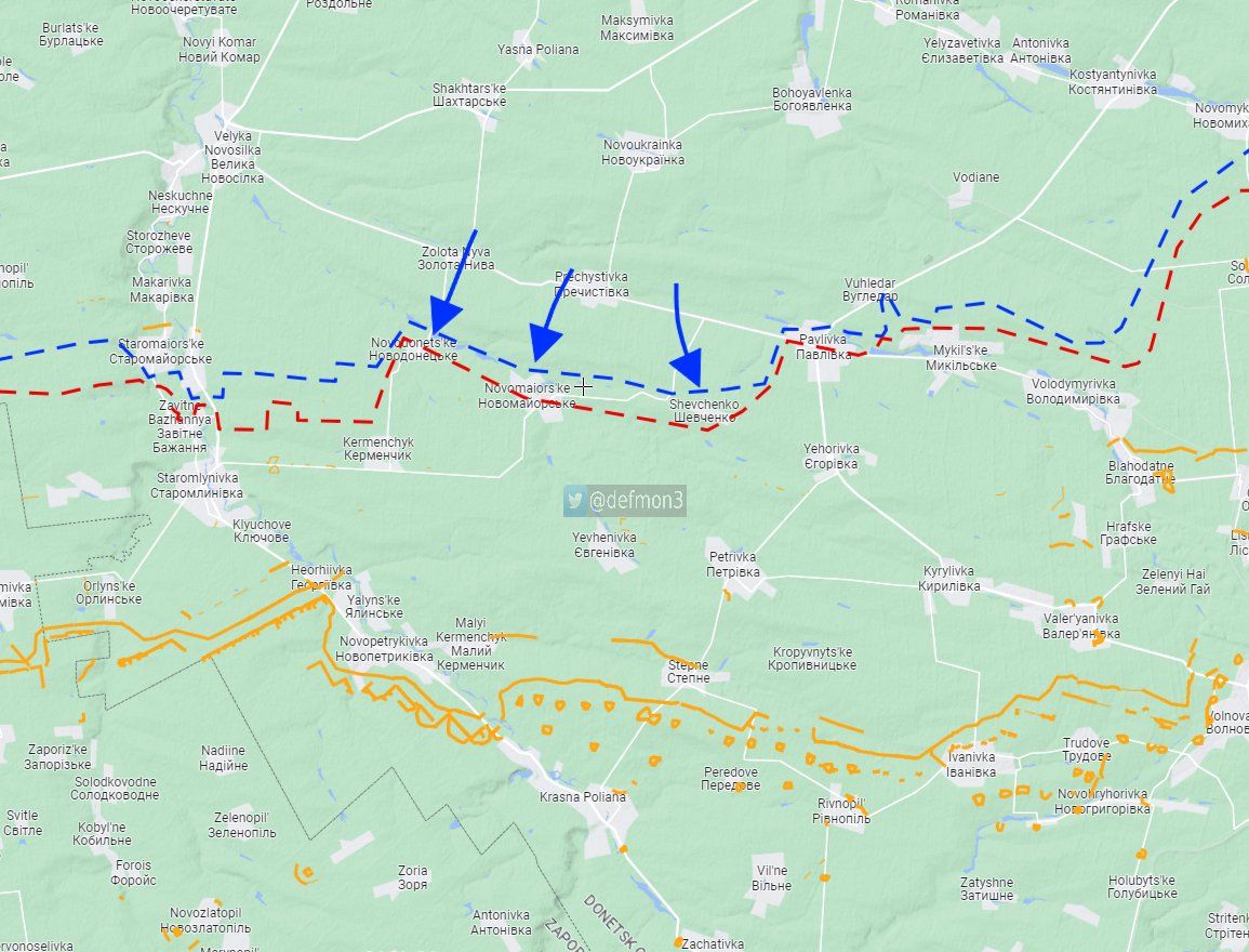 Ситуация на Мариупольском направлении Ситуация на Мариупольском направлении
