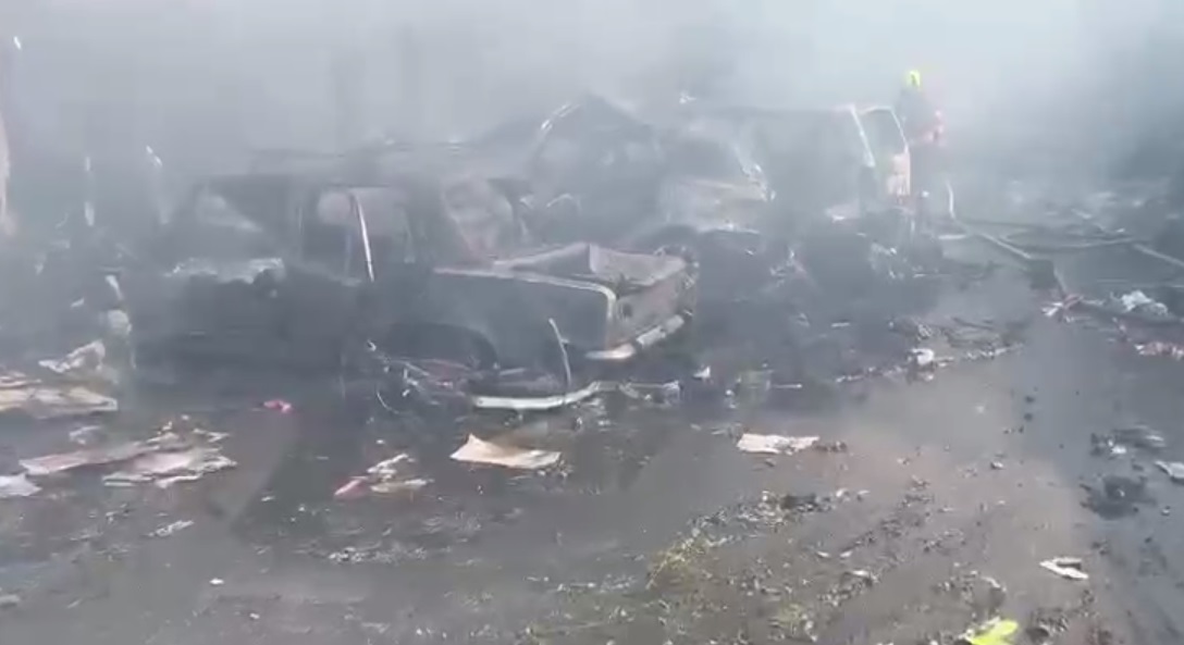 РФ ударила ракетою по центру Костянтинівки