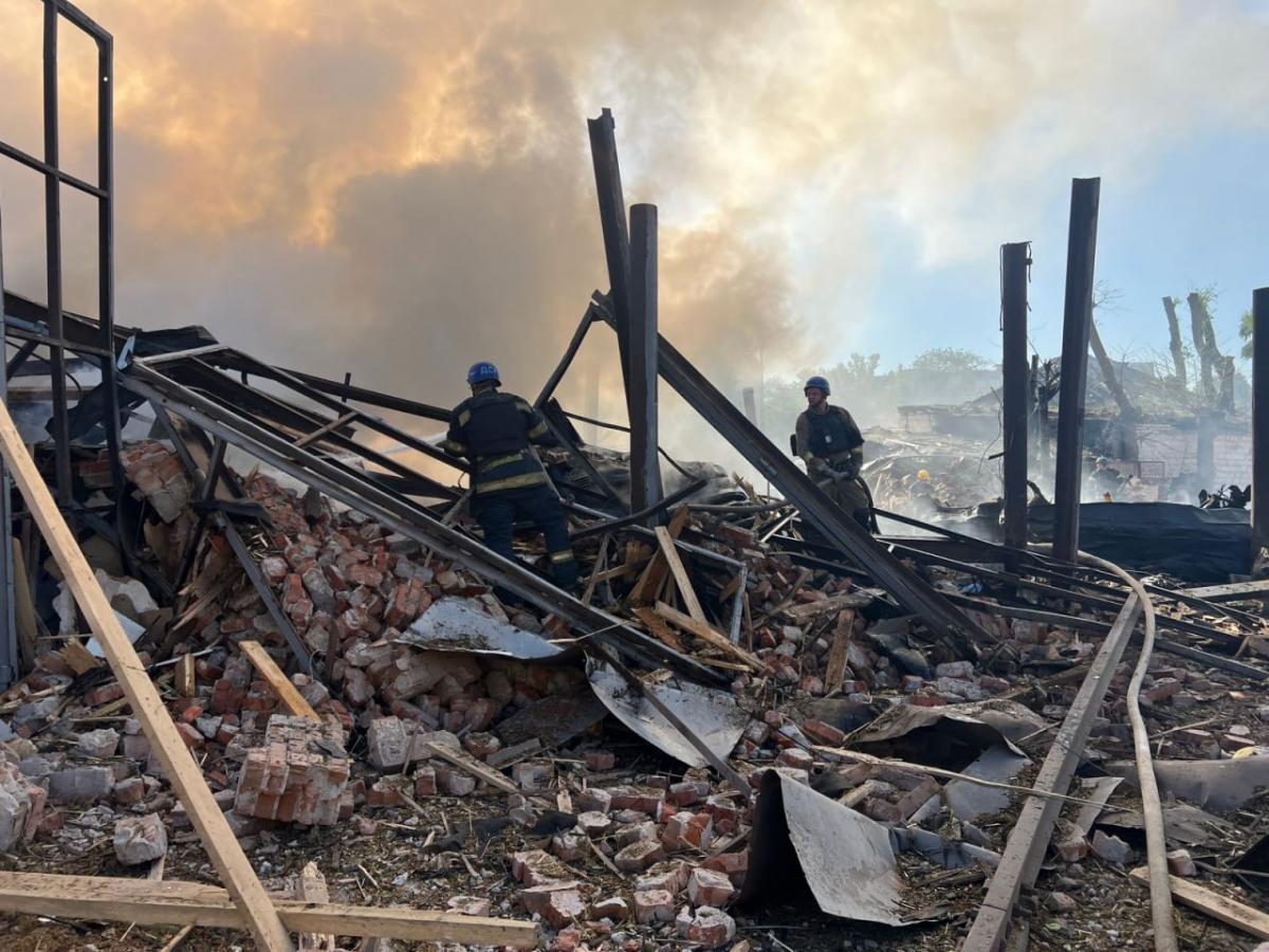 Последствия удара РФ по Кривому Рогу