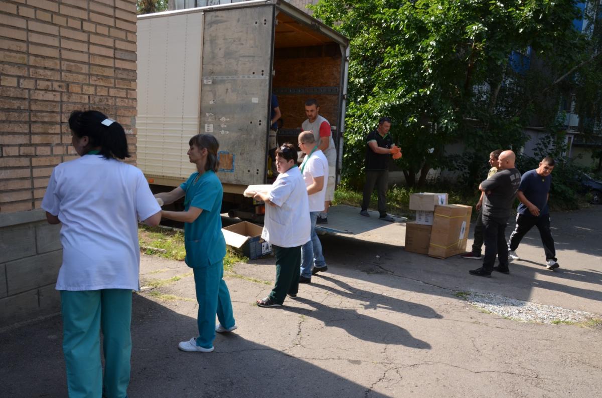 Благодійний фонд "Велич Життя" виконав гуманітарну місію у Торецьку Благодійний фонд "Велич Життя" виконав гуманітарну місію у Торецьку