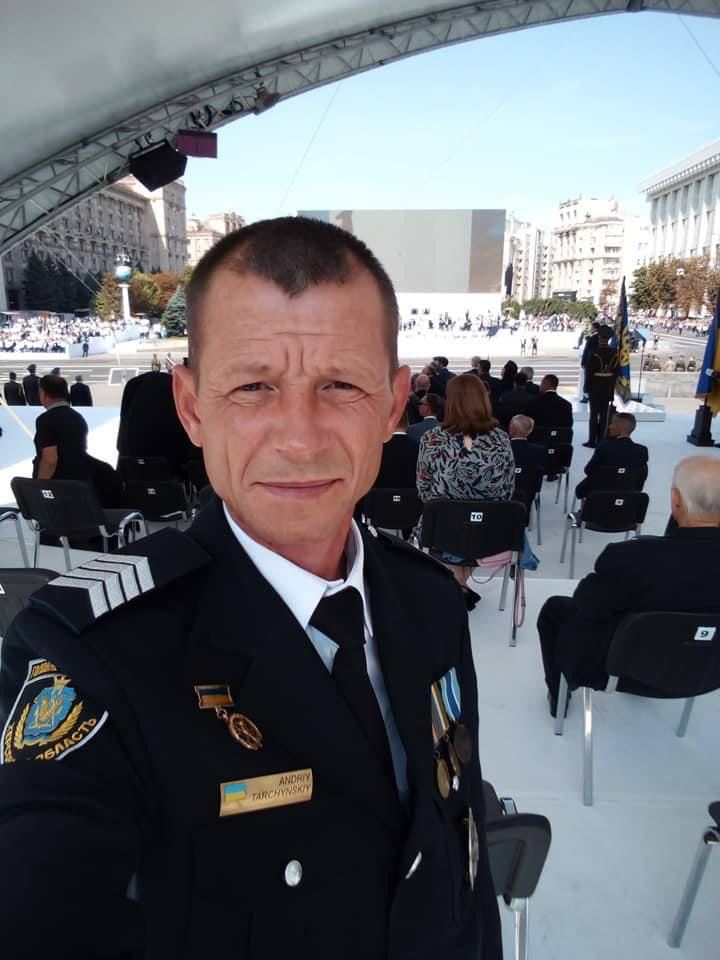 Погибший в Херсоне полицейский Александр Тарчинский