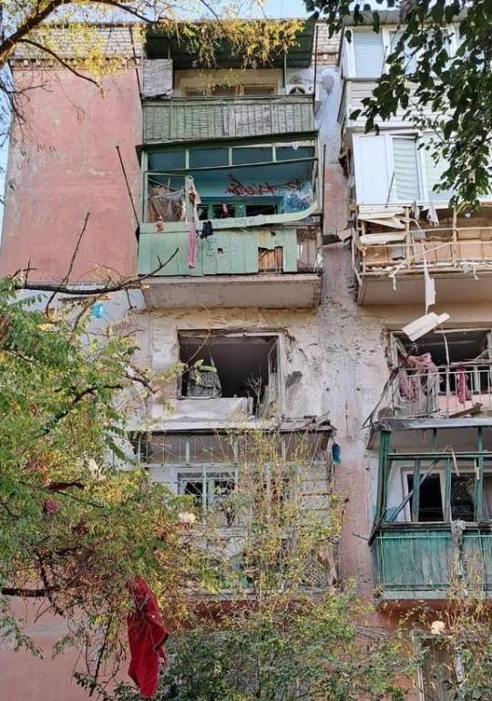 Обстрел, Херсон