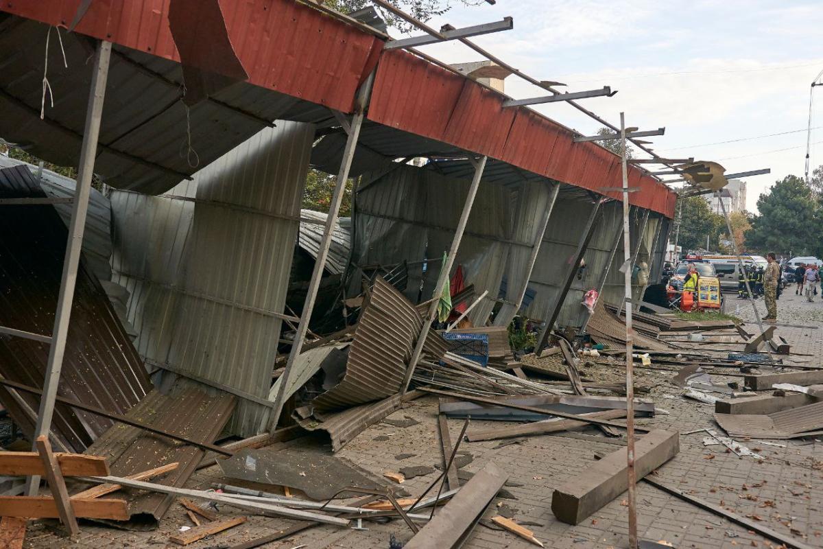 Наслідки ракетного удару по Черкаській області Наслідки ракетного удару по Черкаській області