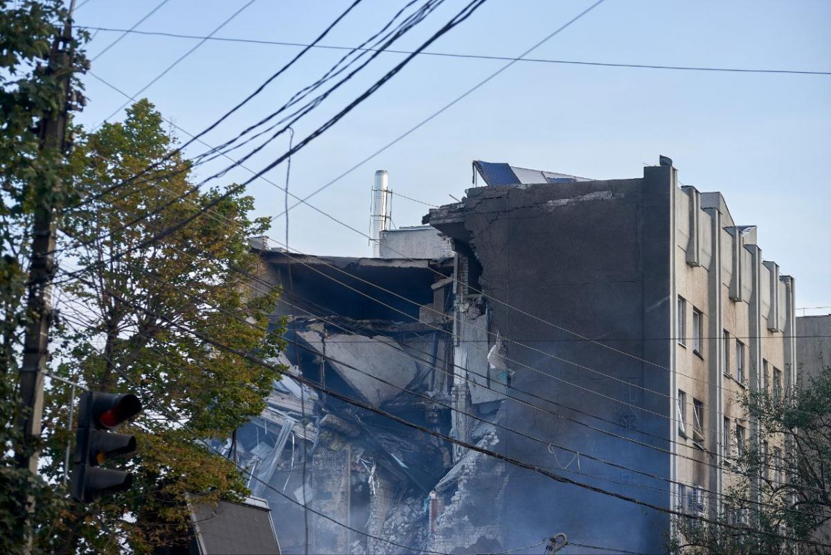 Наслідки ракетного удару по Черкаській області Наслідки ракетного удару по Черкаській області