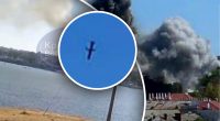 Ракет було щонайменше дві: з'явилось відео удару по штабу Чорноморського флоту