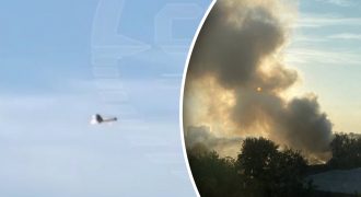 Под Москвой после атаки БПЛА горит цех, где делают электронику для ракет – ГУР